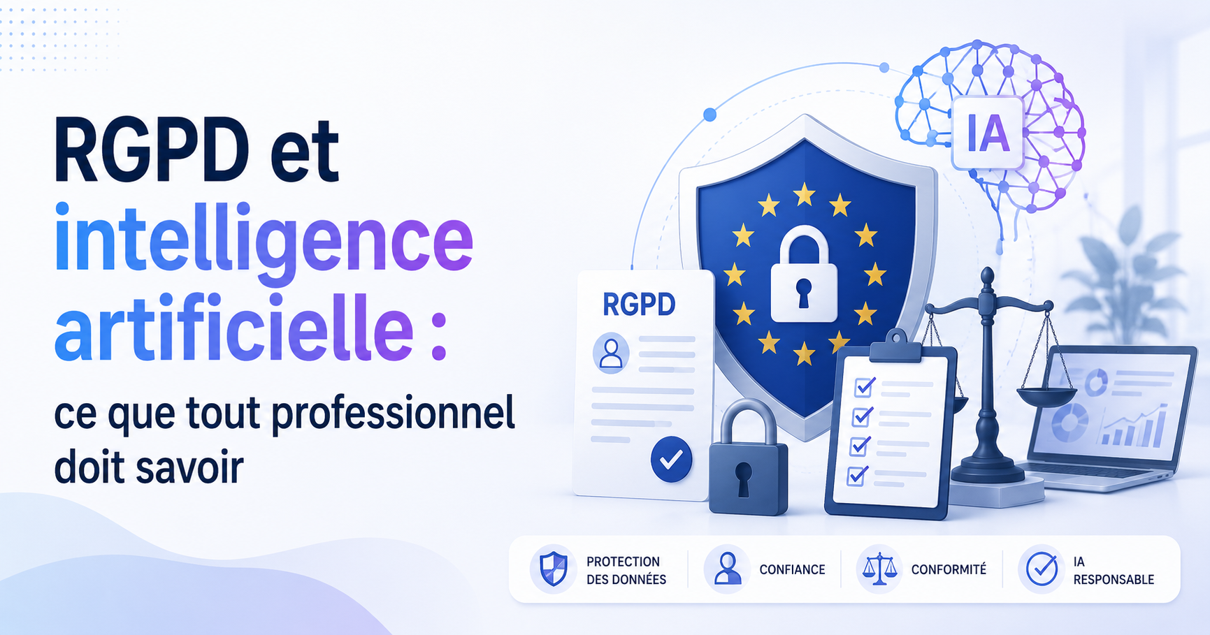 RGPD et intelligence artificielle : ce que tout professionnel doit savoir